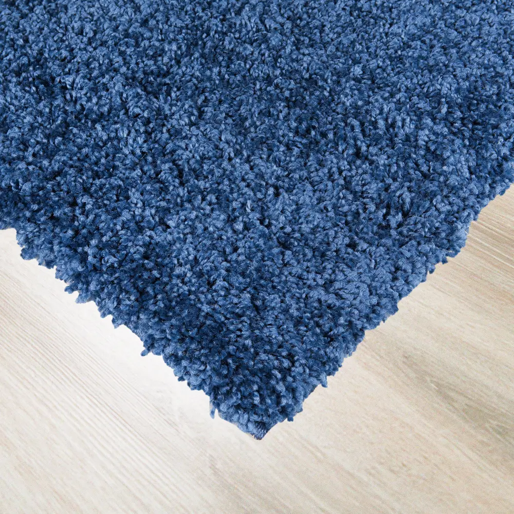 Ковер полипропилен Шагги Тренд L001 100x200 см цвет синий MERINOS STLM-2035321 - Вид №1
