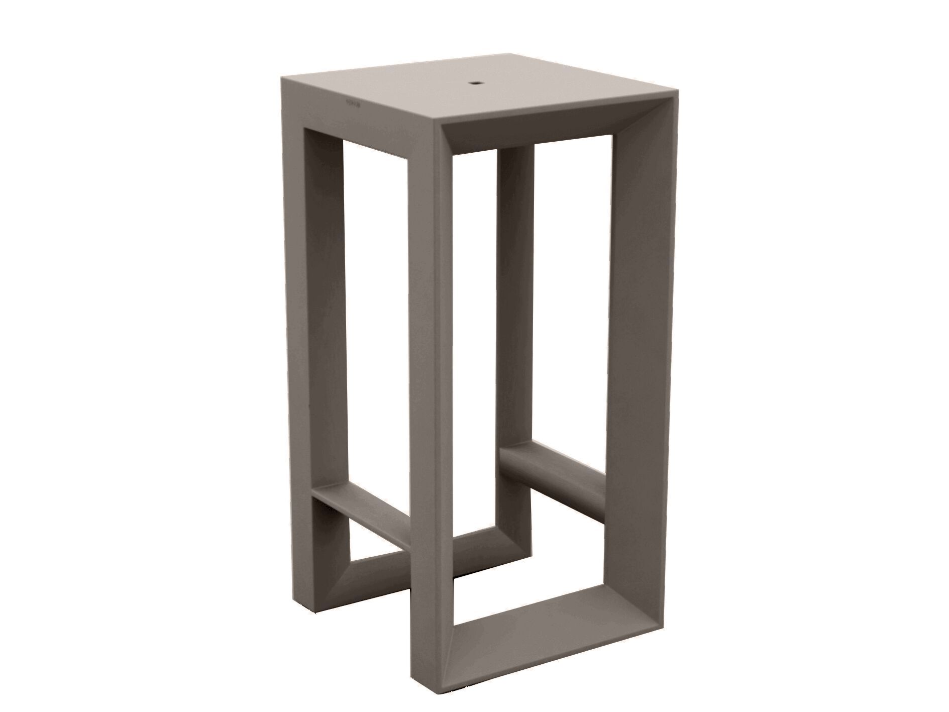 Высокий квадратный стол из полиэтилена Vondom рамка ARCH-00087965