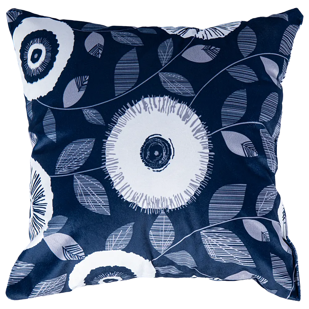 Декоративная подушка Seasons Alikoy 40x40 см цвет синий STLM-2189968