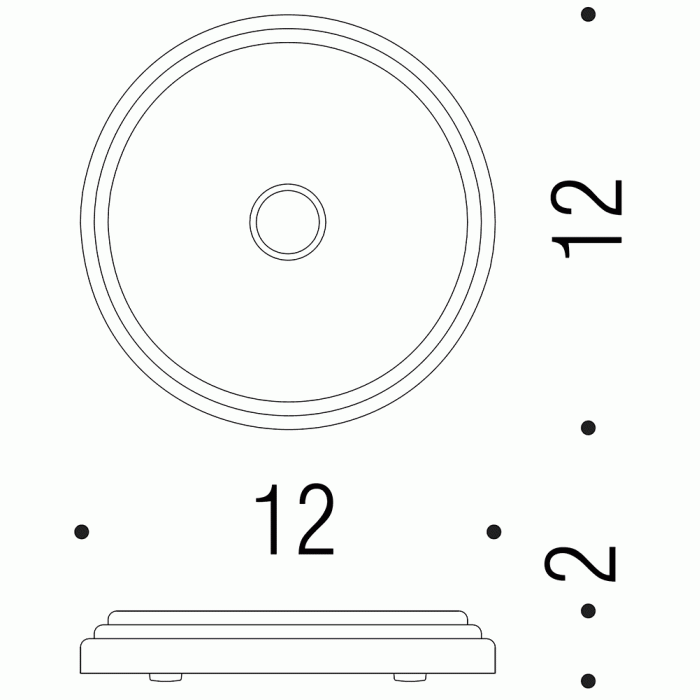 B3340 BR Мыльница настольная (бронза) COLOMBO HERMITAGE Colombo Design - Вид №3