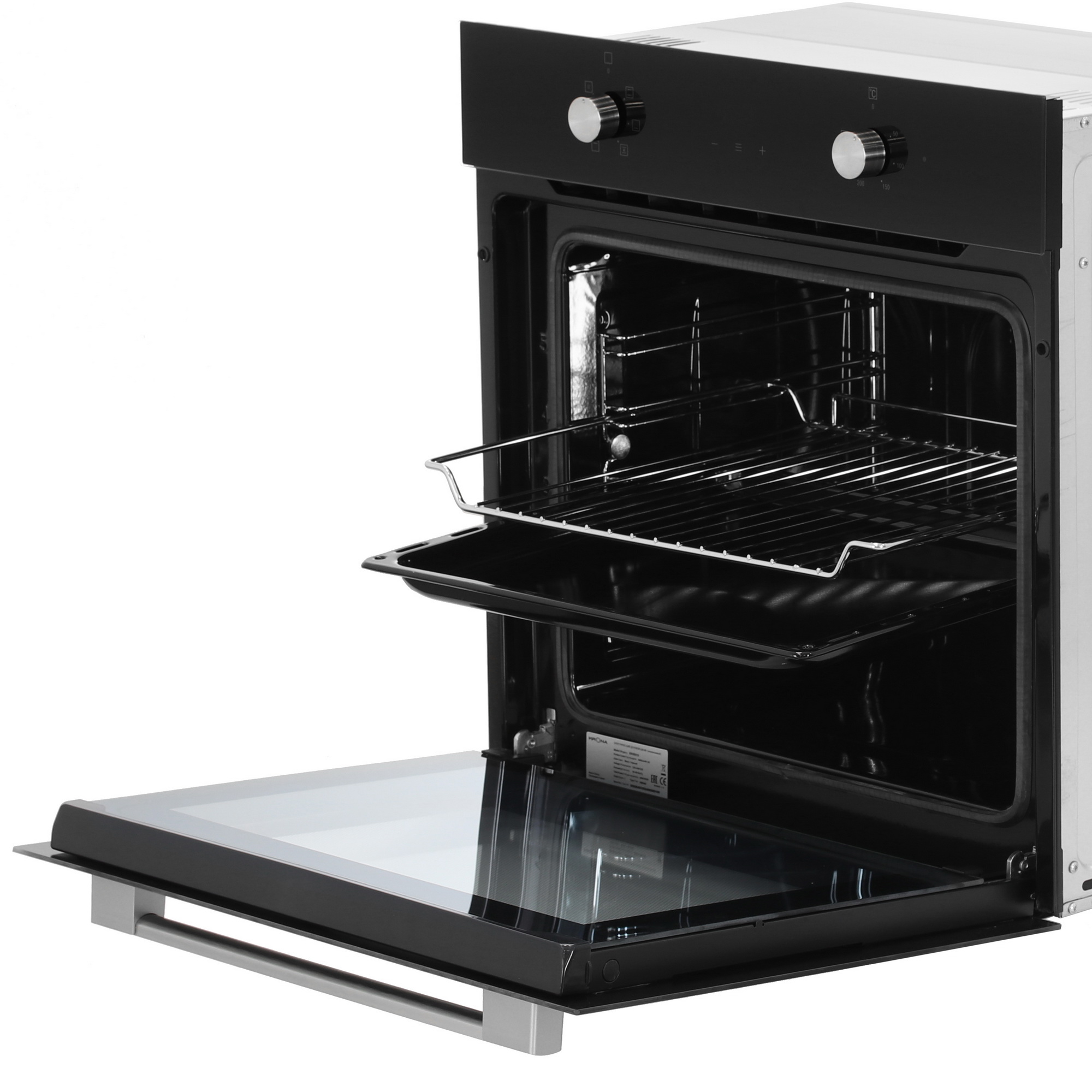 5360853 Электрический духовой шкаф KRONA MAGNETE 60 BL черный KRONA1 STDN-0095928 - Вид №6