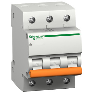 11222 Автоматический выключатель 3P 10А (C) 4.5кА Schneider Electric Домовой