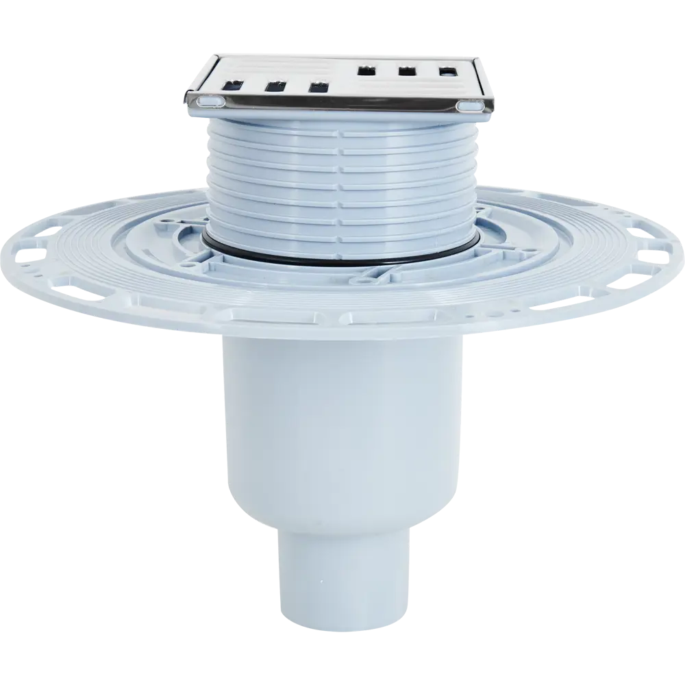 Трап для душа Ани Пласт комбинированный затвор 100x100 мм пластик THZ5702 STLM-2188521 - Вид №2