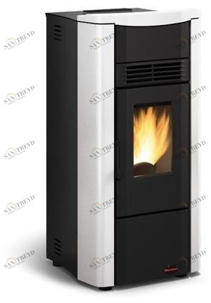 LA NORDICA EXTRAFLAME Канальный камин на гранулах с окрашенной стальной облицовкой sun-id-1508155