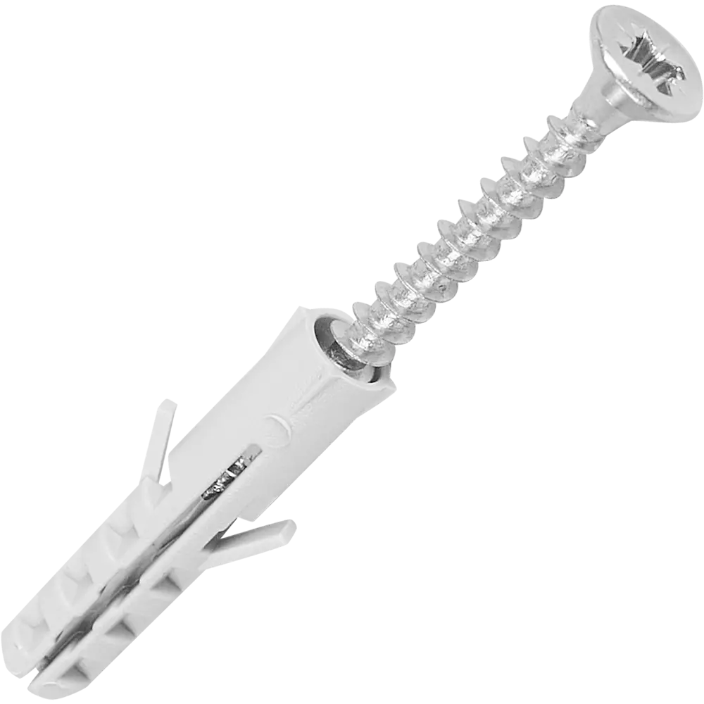 Дюбель нейлоновый STANDERS PND 6×30 мм с шурупами для прочного монтажа 83387763 STLM-1003969