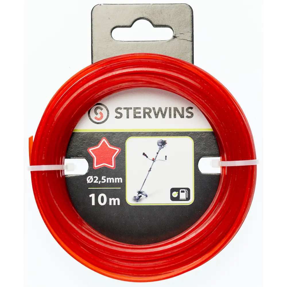 Леска для триммера Sterwins ø2.5 мм 10 м звёздочка STLM-2139868