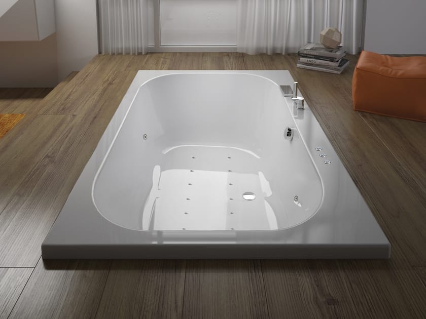 Встраиваемая прямоугольная ванна с гидромассажем Kinedo BOSSANOVA ARCH-00110509