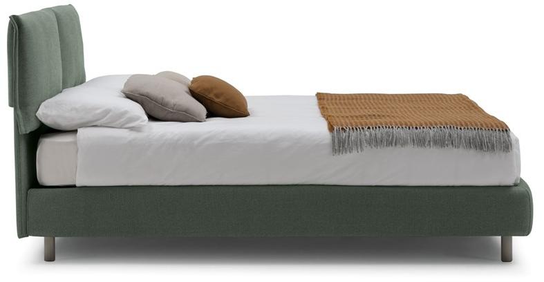 Bolzan Letti Кровать двуспальная с обивкой Iorca sun-id-1509629 - Вид №2