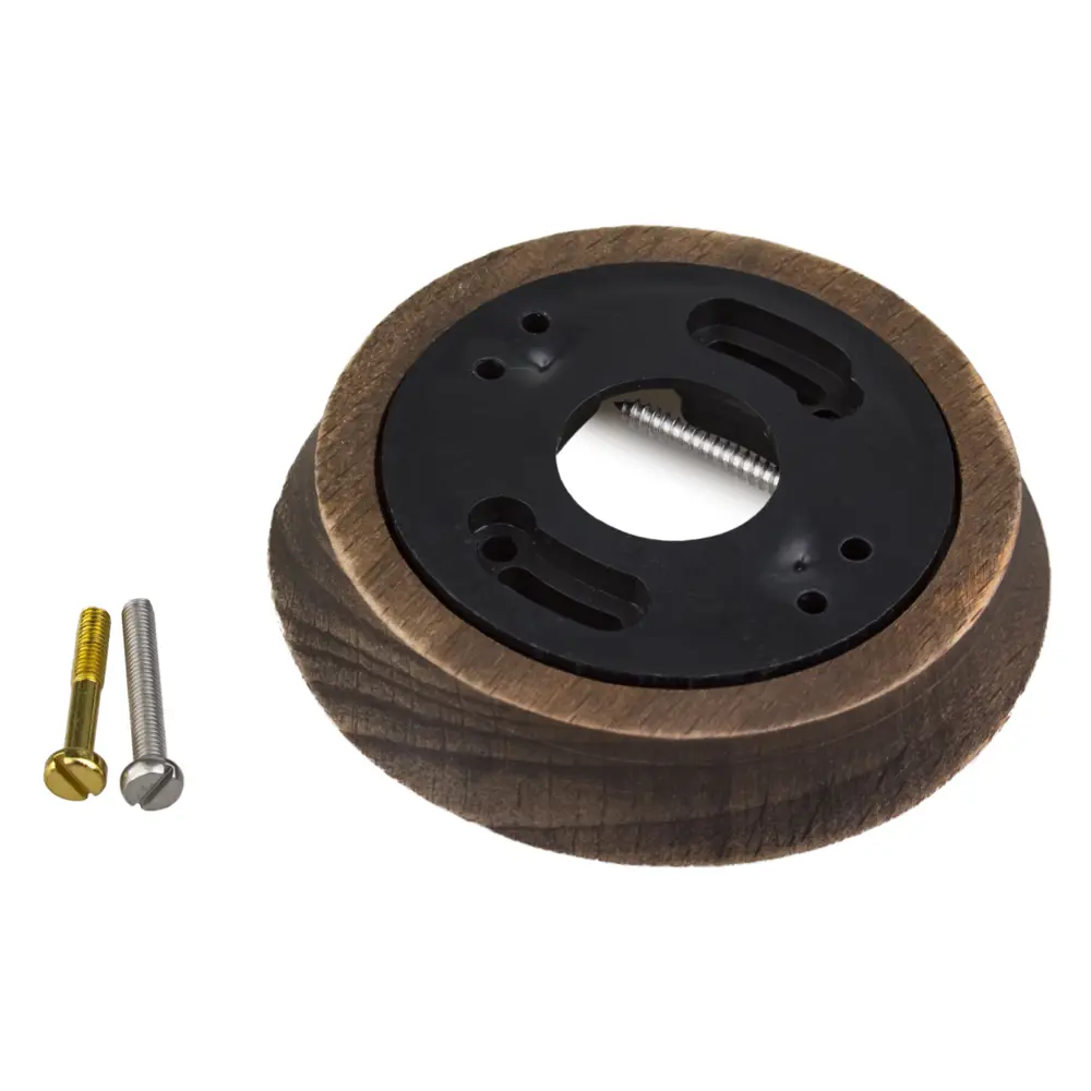 Розетка накладная Electraline Bironi Ретро с заземлением мрамор STLM-2054815 - Вид №2