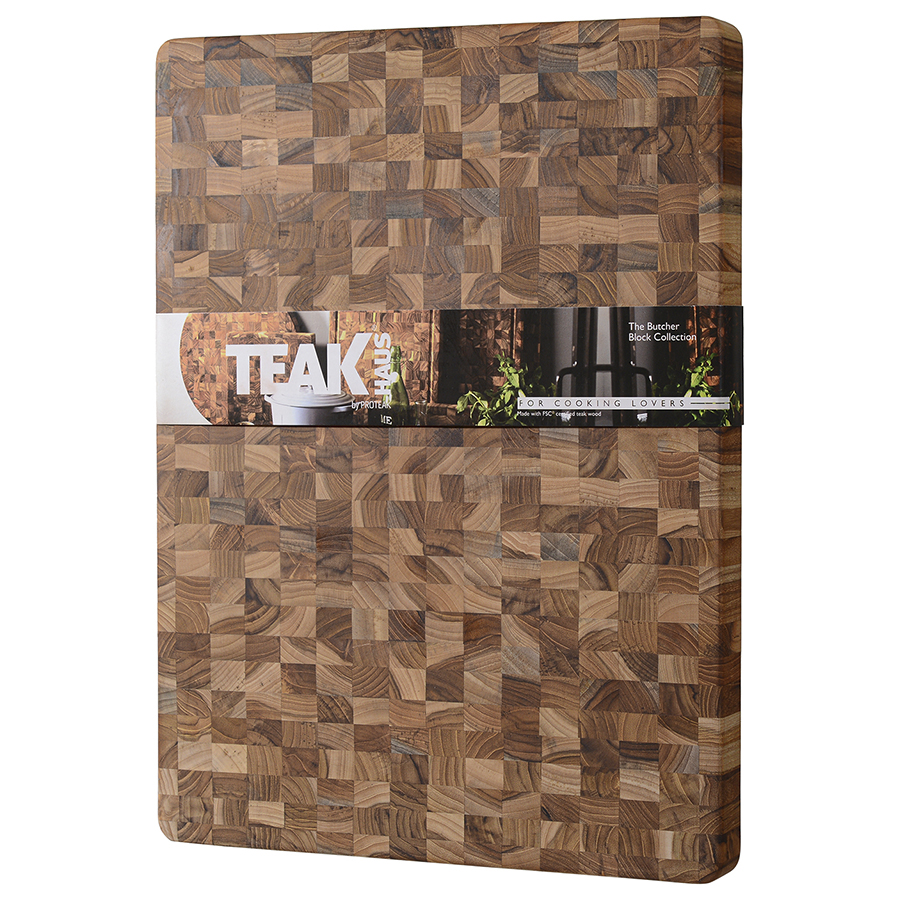 TH802 Доска разделочная торцевая scandi 46x36 см TEAKHAUS  - Вид №9