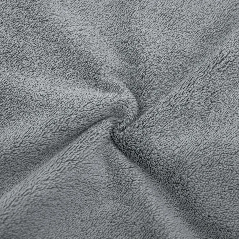 Bravo: Махровый комплект полотенец серый 30x60 + 70x130 см 89416336 STLM-1572370 - Вид №2