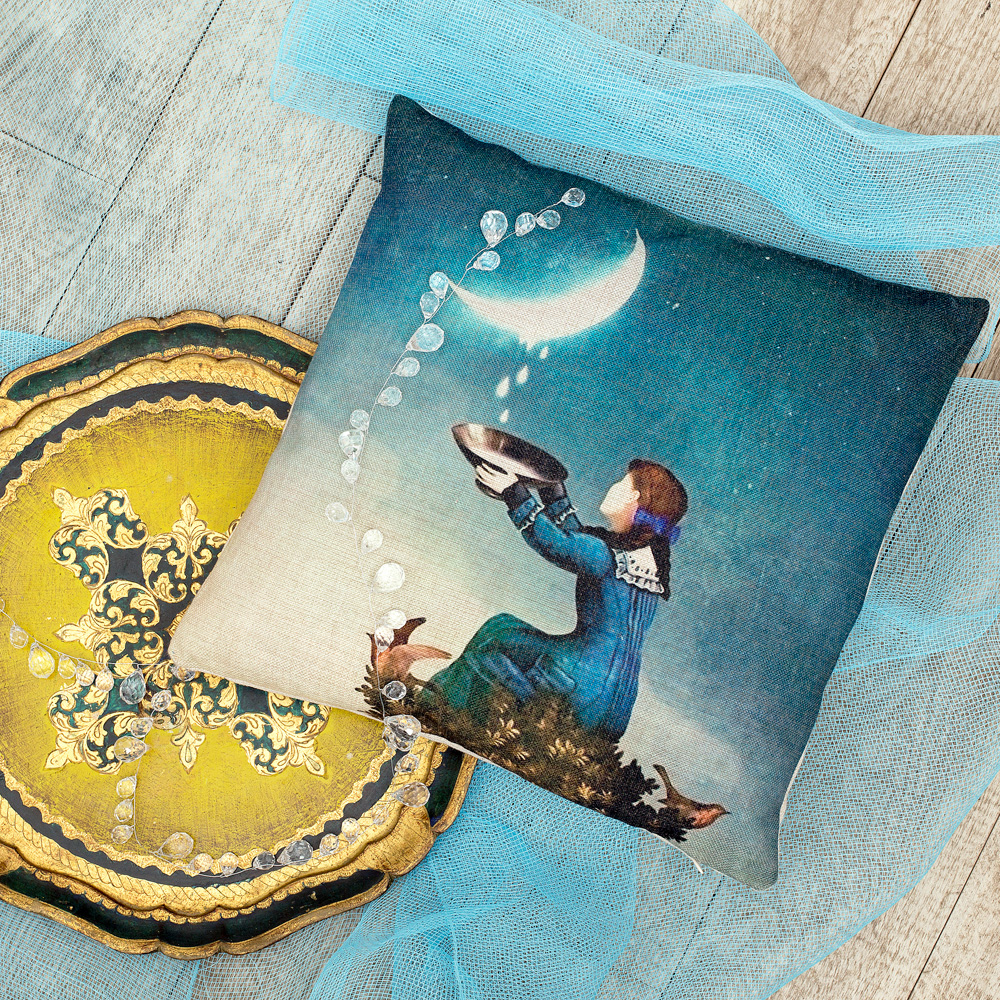 2719131 Декоративная подушка «Капельки» Object Desire  - Вид №2