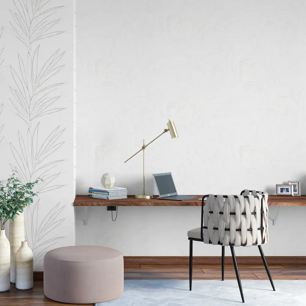 Обои флизелиновые Palitra Life Ipanema белые 1.06 м PL72067-12 STLM-2013951 - Вид №3