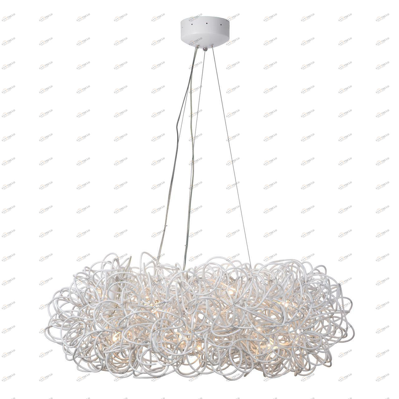 Подвесной светодиодный светильник Lucide Galileo-Led 31476/56/31 LUCIDE ДИЗАЙНЕРСКИЕ, GALILEO-LED WHITE 072970 Белый 