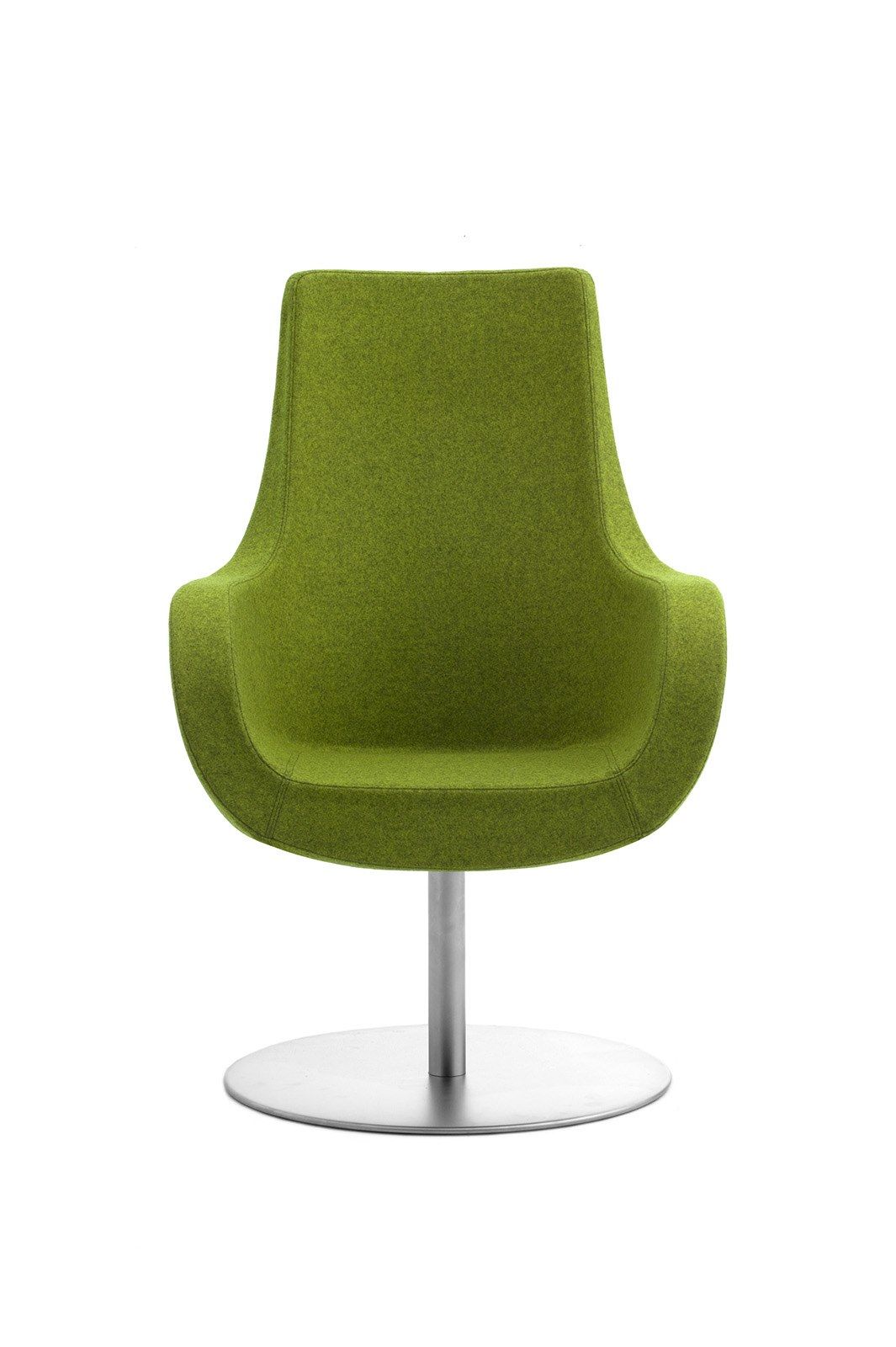 Шерстяное вращающееся кресло с подлокотниками Leyform Виктория ARCH-00092222 - Вид №6