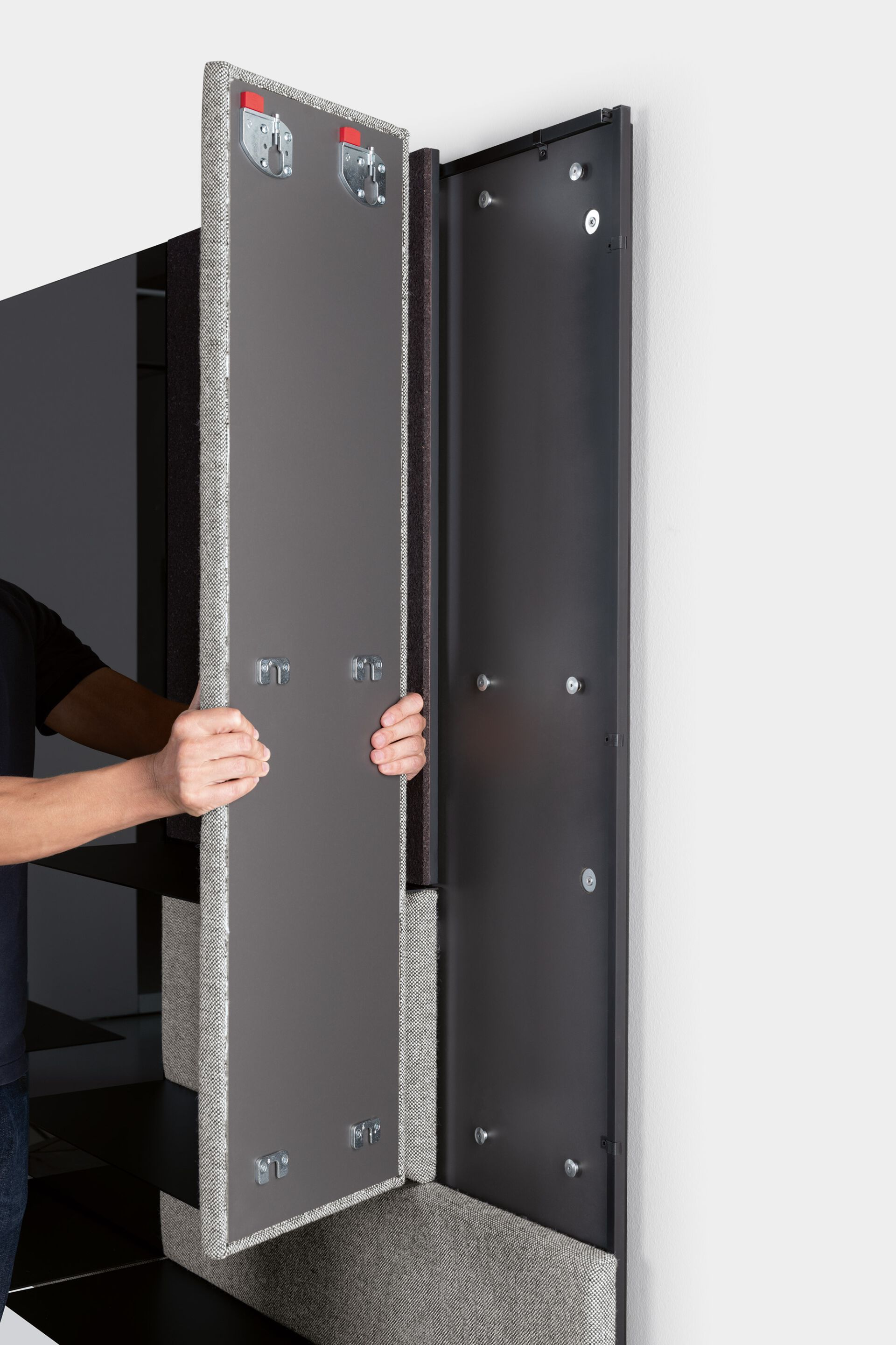 Обшивка из ткани, ламината и деревянных и металлических полок Kristalia Avenue ARCH-00090850 - Вид №6