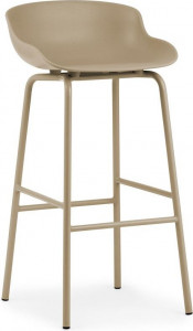 604068 Барный стул Hyg 75 см Steel Sand Normann Copenhagen