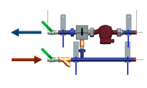 Danfoss Узлы АУУ-Т без термомонометров АУУ-T-20-5,6-1,0 150U3616