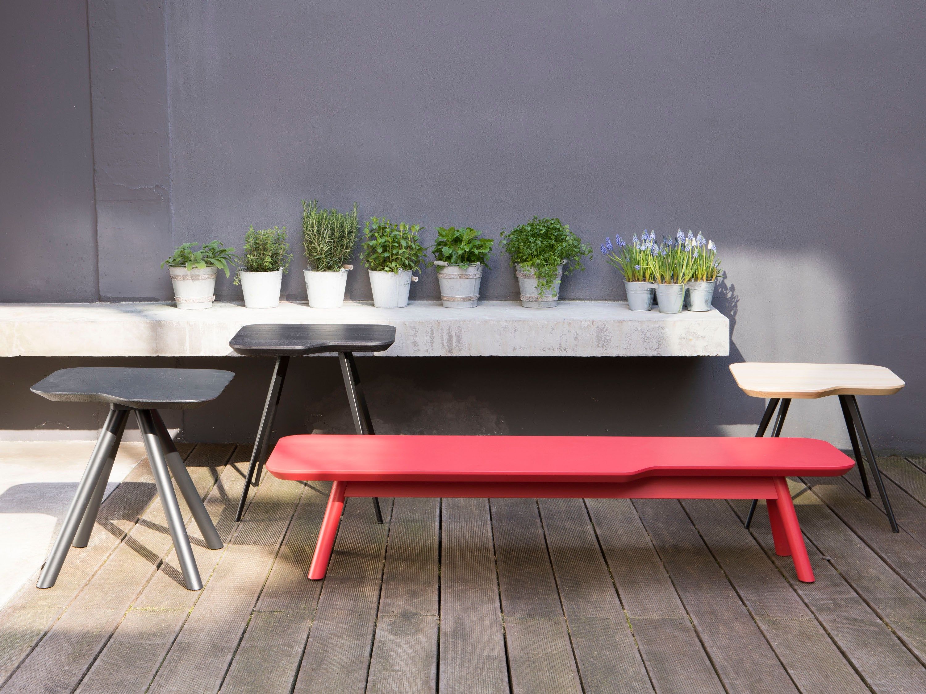 Деревянный квадратный журнальный столик TrabA' Aky ARCH-00116936 - Вид №5