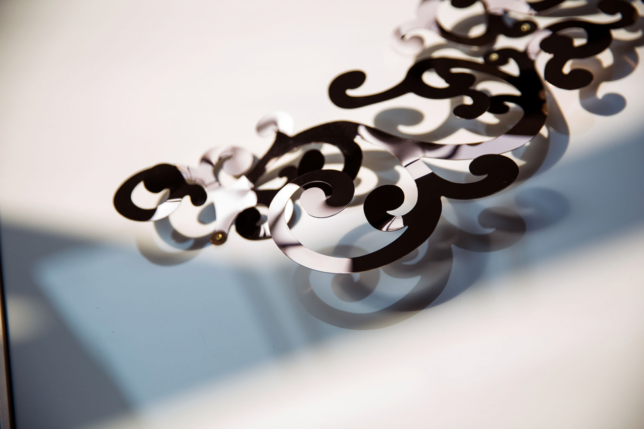 Панно-картина на стену gold leaf EVENHOME  192762 Белый;черный  - Вид №3