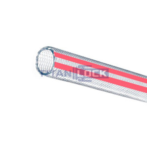 Пищевой напорный прозрачный ПВХ рукав "NEVA-PREM", -15+65 С, внутр.диам. 32 мм., TL032NV-PR TITAN LOCK