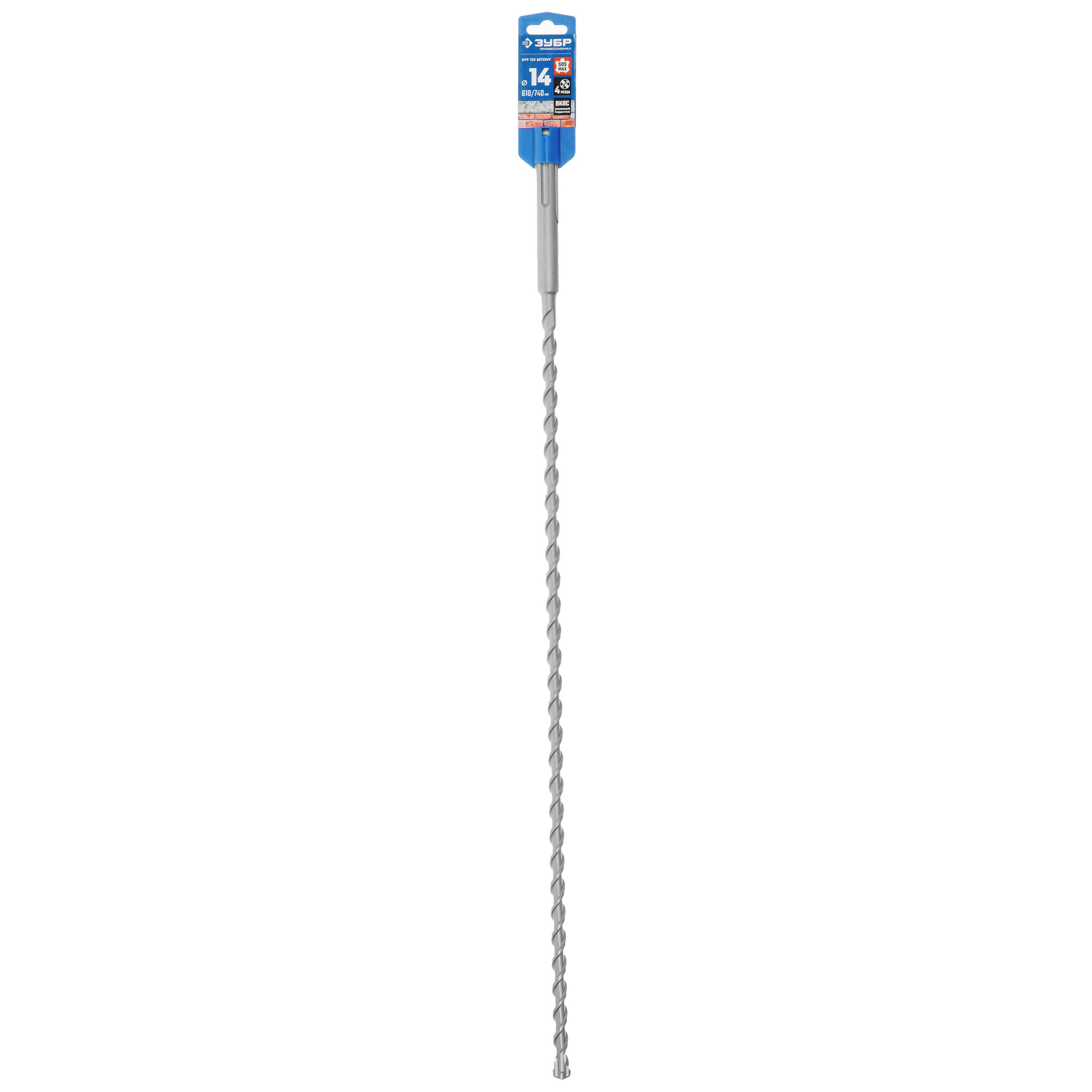 Бур ЗУБР 29350-610-14_z02 740 мм 5308165 STDN-0098957