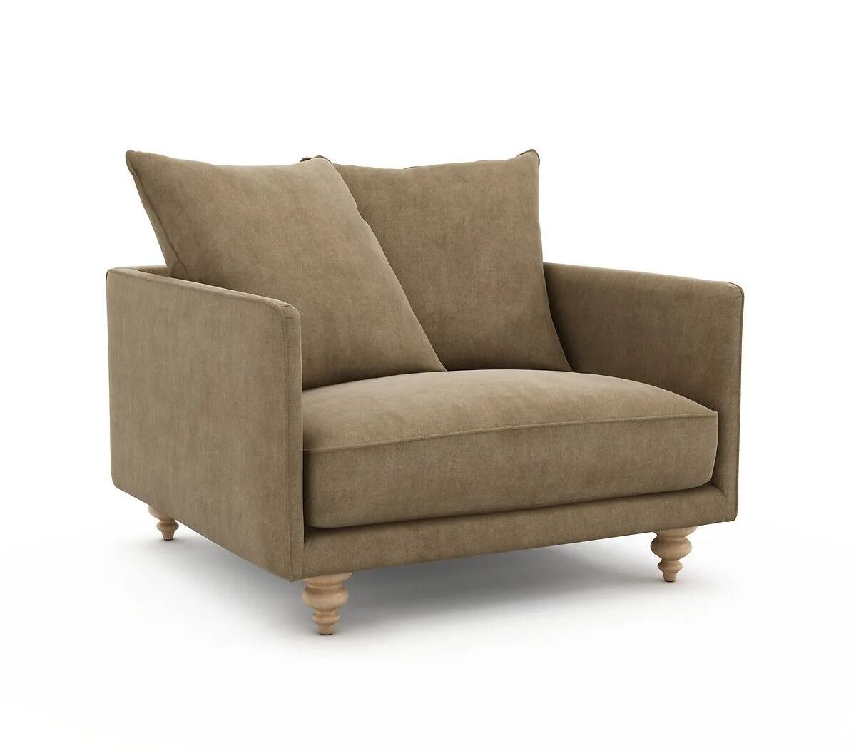 Бархатное кресло с подлокотниками AMPM Lazare ARCH-00080819 - Вид №11