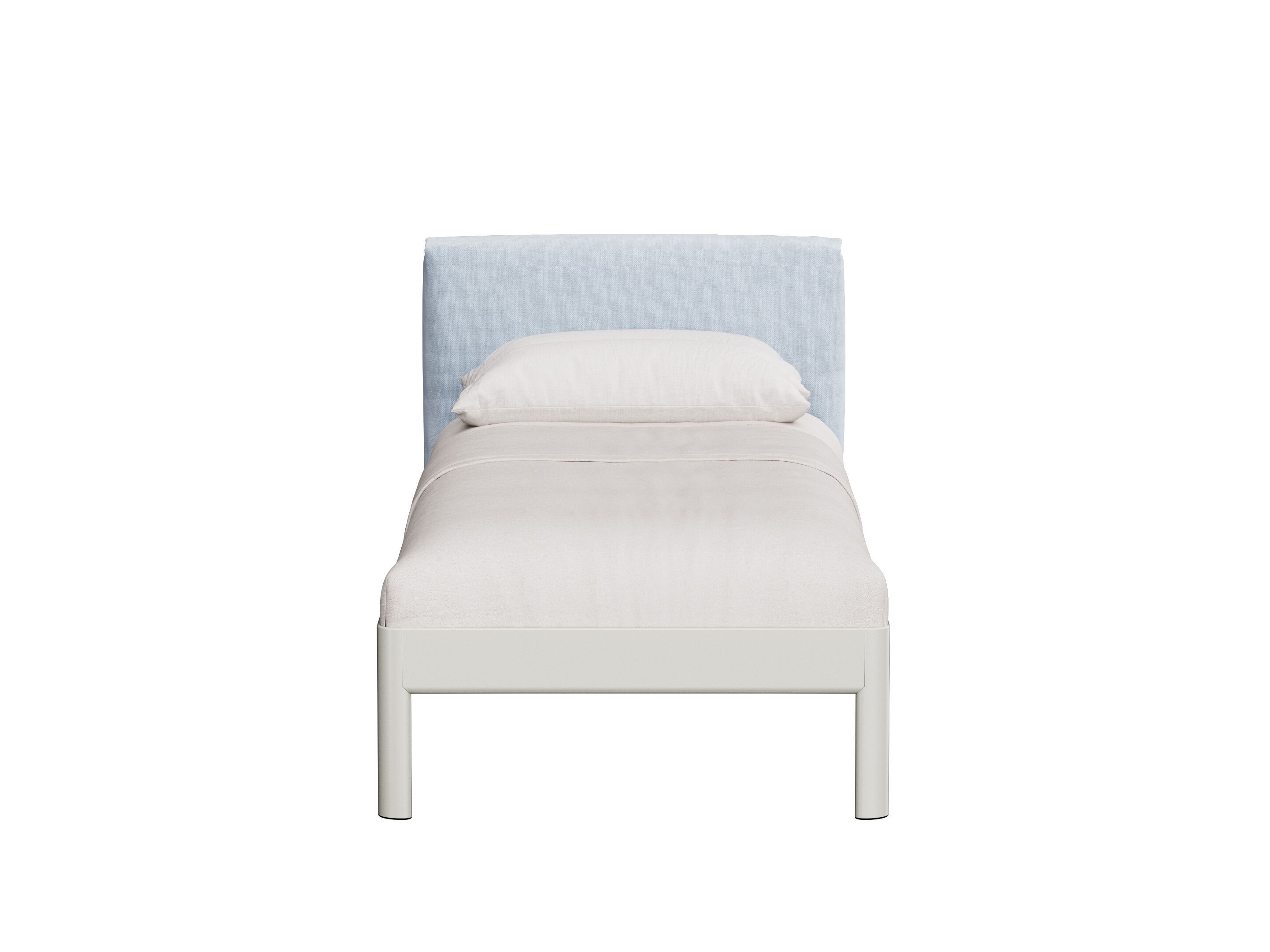 Алюминиевая односпальная кровать с мягким изголовьем Noah Living Heia ARCH-00076752 - Вид №4