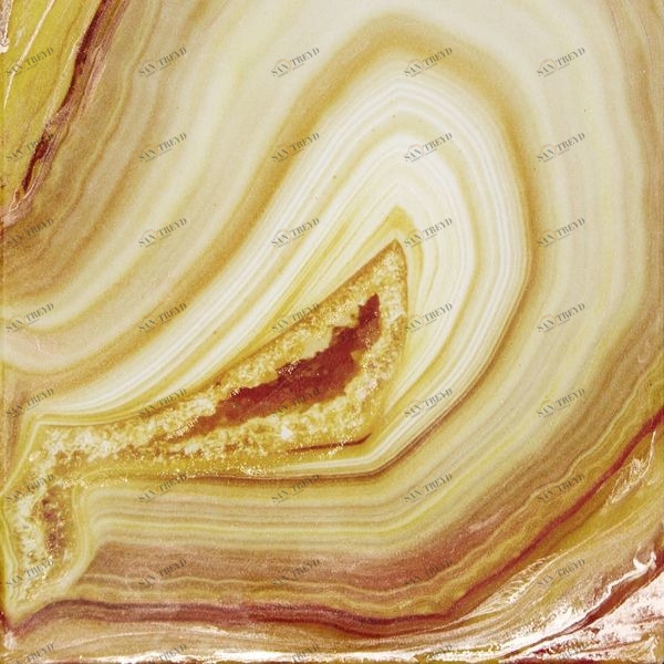 Арт-панель на холсте Alex Turco Minerals Golden Agate GOLDENAGATE