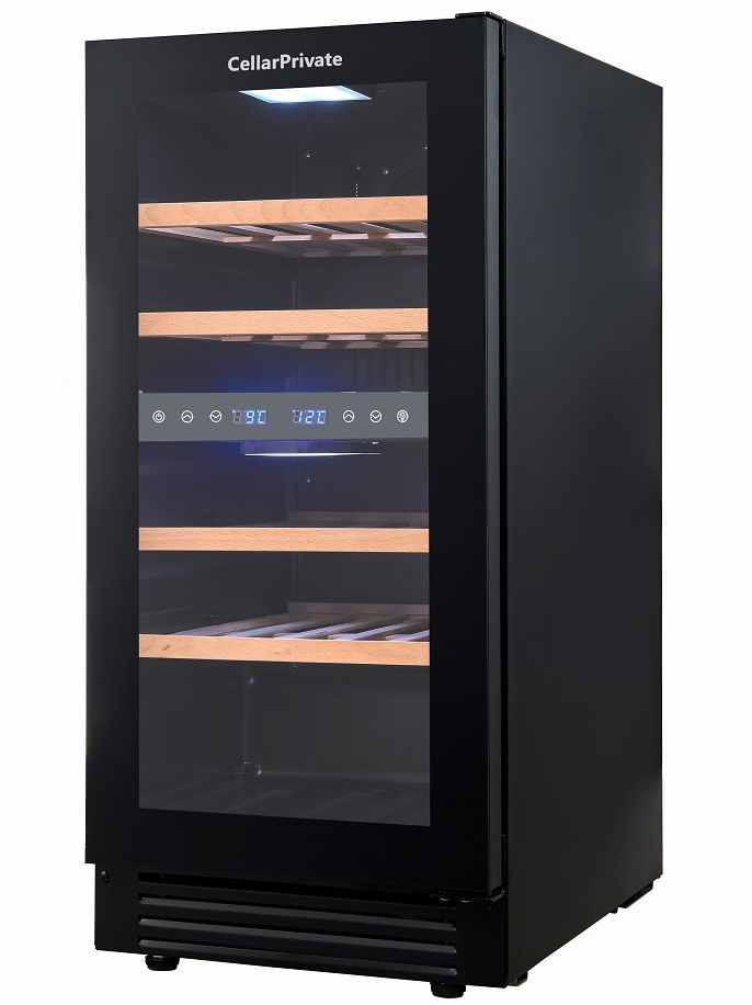 9943161 Винный шкаф Cellar Private CP027-2TBH черный STDN-0083692 - Вид №4