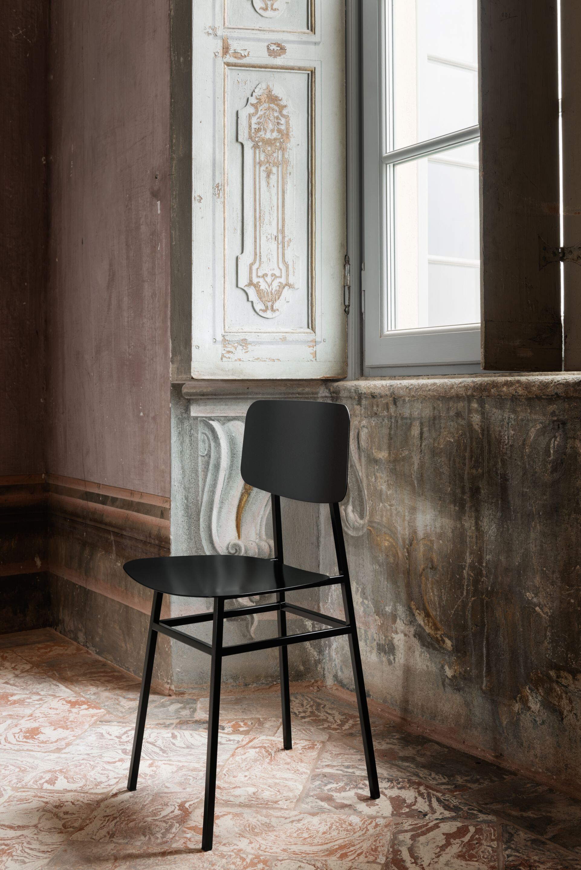 Стул из нержавеющей стали GHIDINI1961 Майами ARCH-00009517 - Вид №1