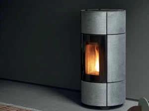 MCZ Центральная печь на гранулах из натурального камня Pellet