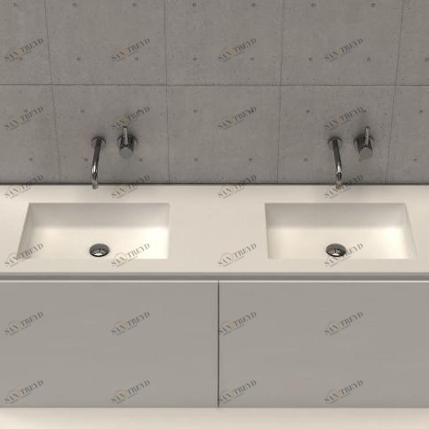 46784 Накладная раковина на столешницу  овальная Dimasi Bathroom