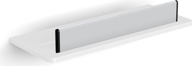 73351-WH Душевая полка подвесная со скребком съемным цвет белый LANGBERGER Accessories - Вид №1