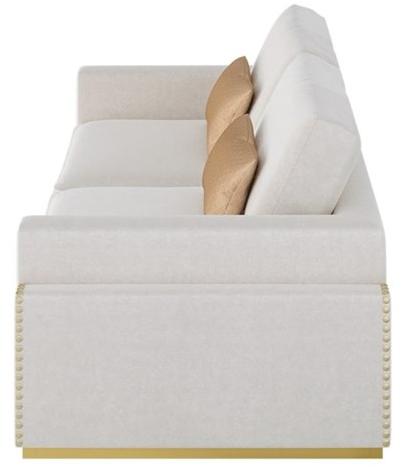 FRATO 3-х местный бархатный диван  Fup220007aak  - Вид №2