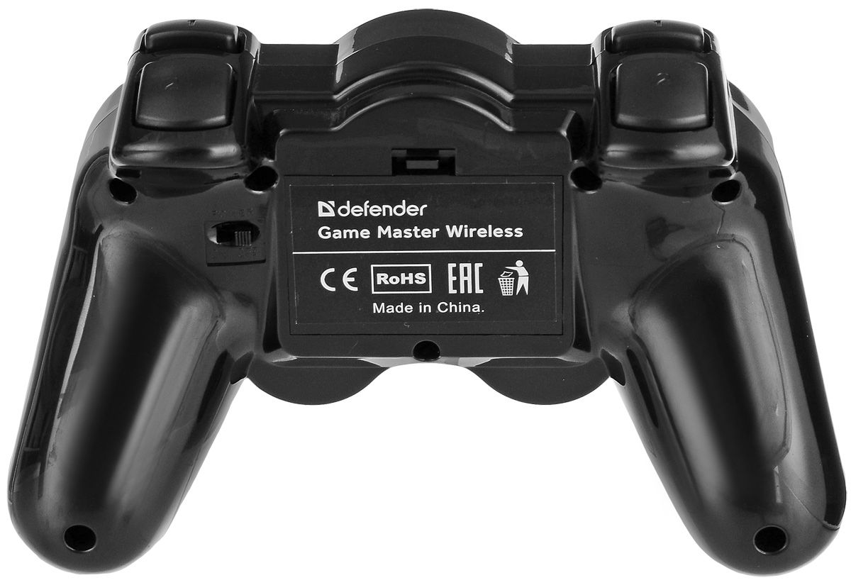 64257 беспроводной геймпад game master wireless usb, радио, 12 кнопок, 2 стика Defender Santreyd  - Вид №1