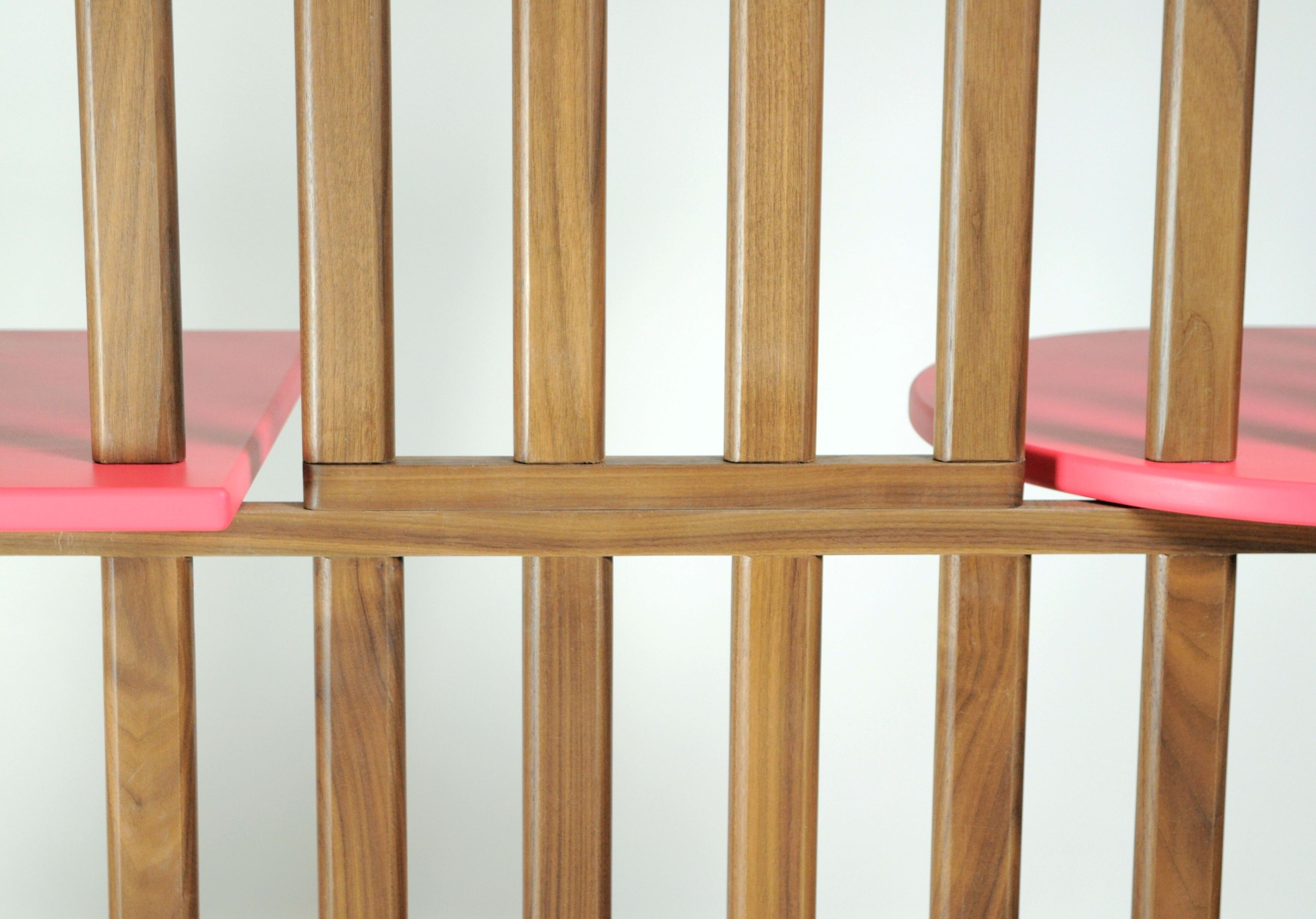 Книжный шкаф из массива дерева с пятью полками Medulum ARCH-00053302 - Вид №6