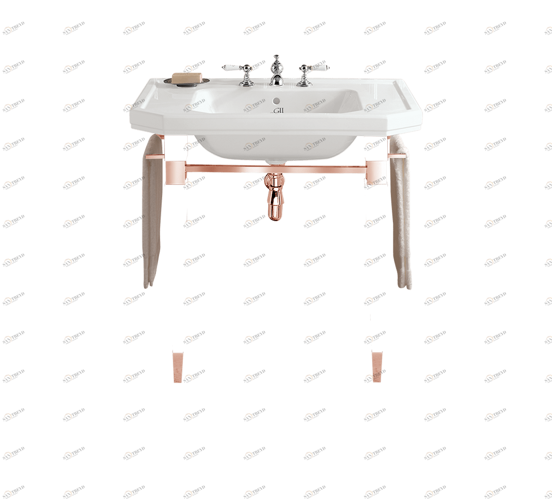 GH102657 Подвесная раковина настенная овальная Gentry Home 
