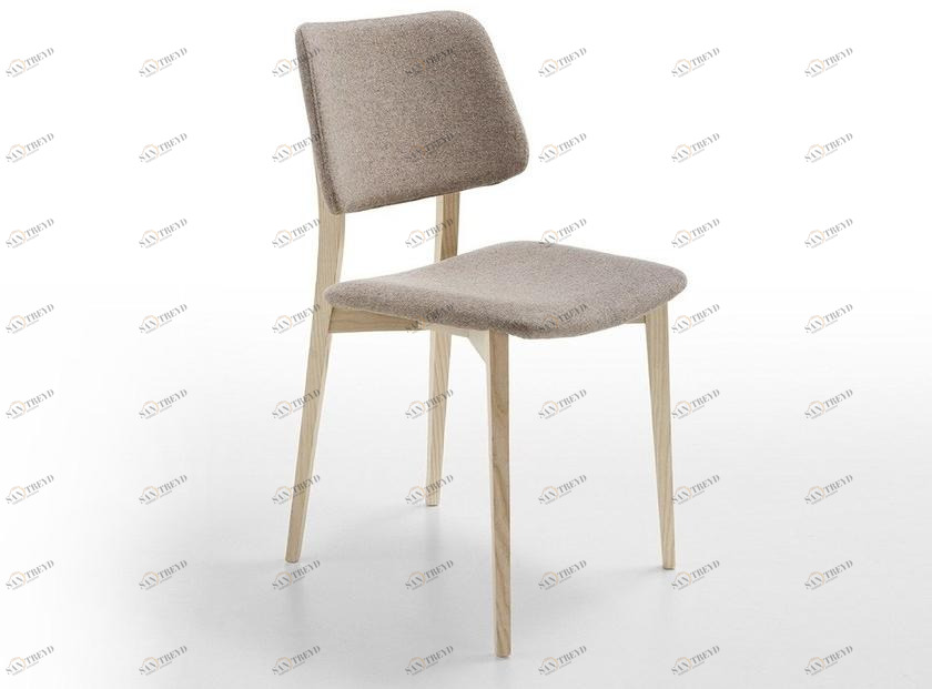 Midj Обитый деревянный стул для ресторана Joe sun-id-1375483