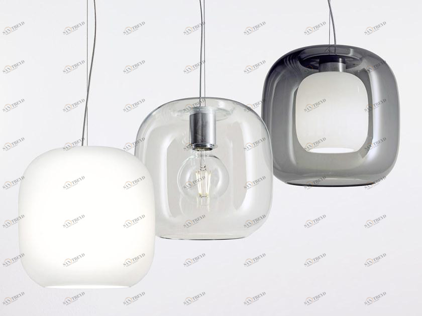 millelumen Подвесной светильник из алюминия и стекла sun-id-1439126