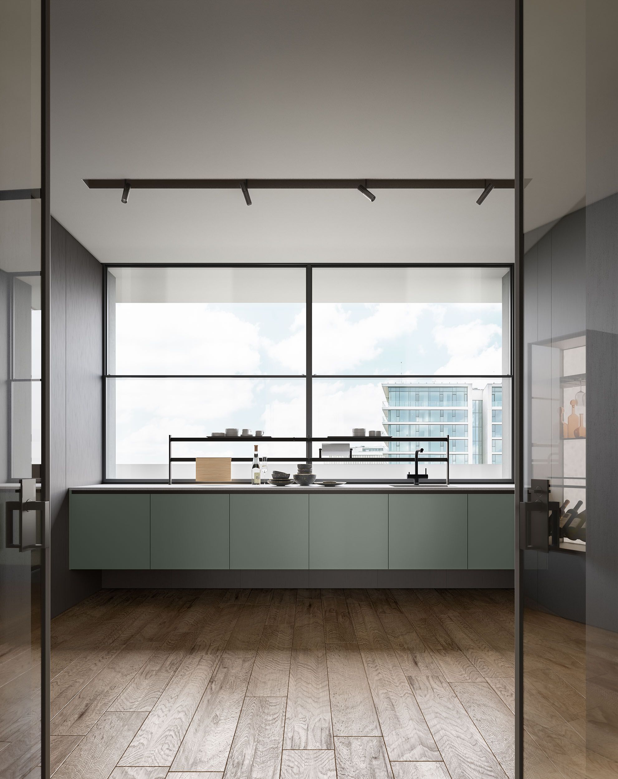 Линейная кухня Copatlife Life Projects ARCH-00086141 - Вид №4