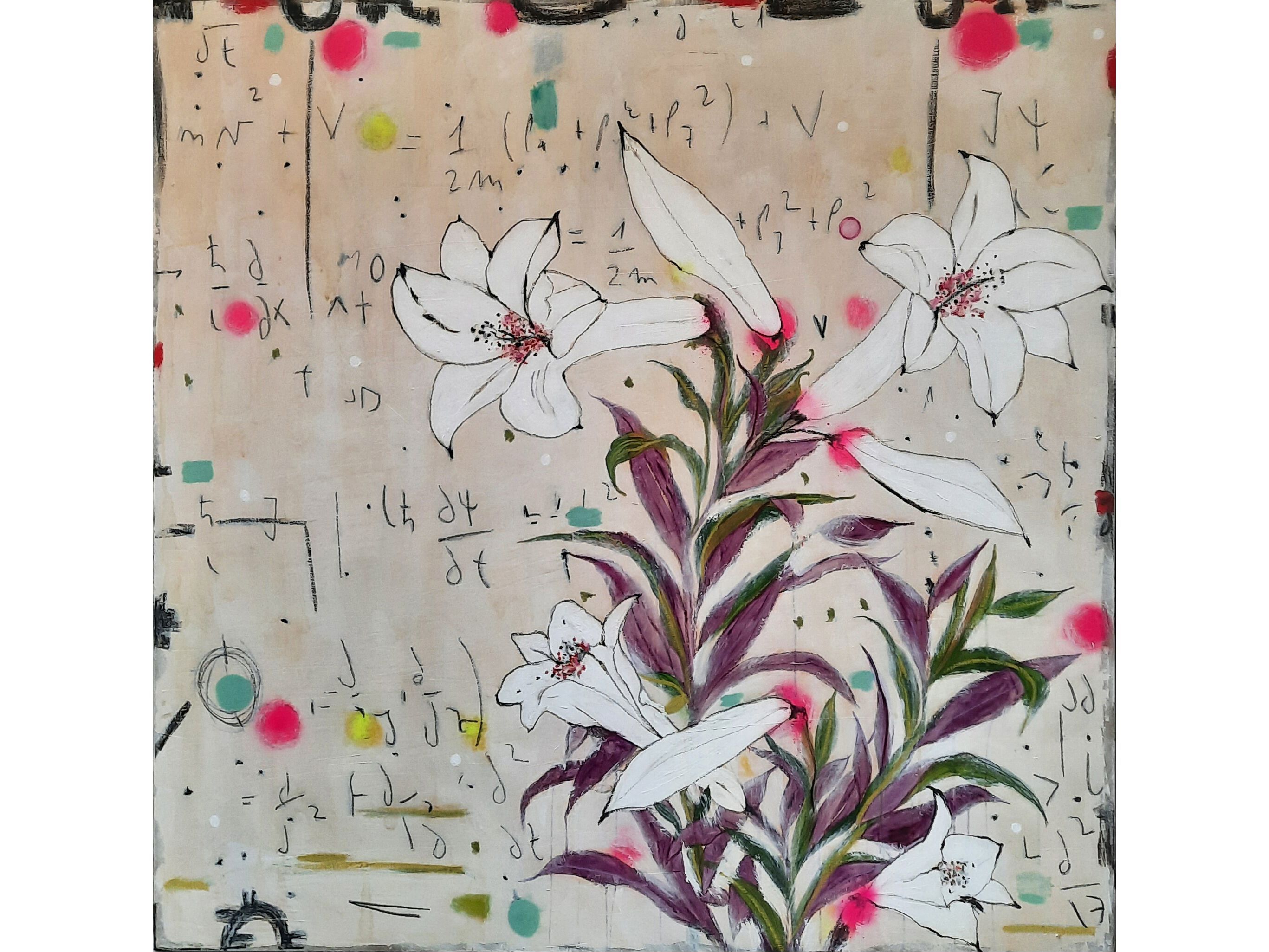 Холст рамки ICI ET LÀ WHITE MATE ARCH-00063443