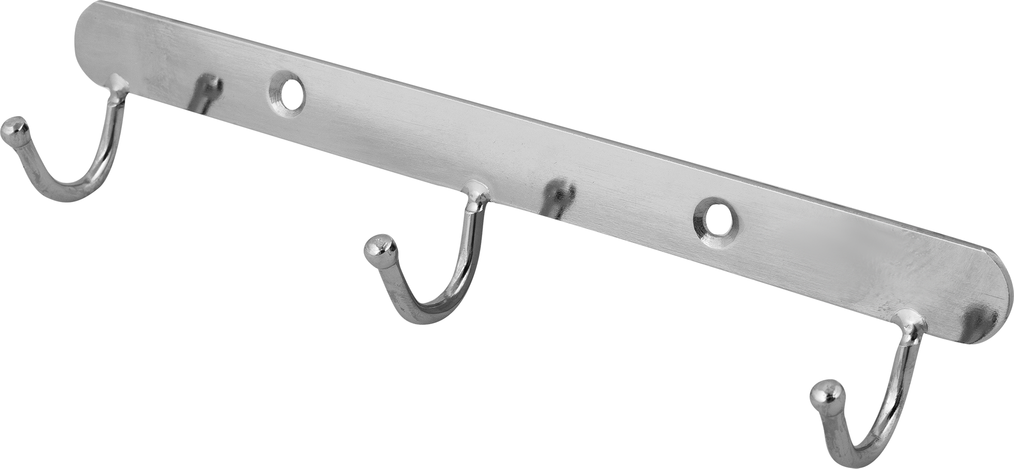 АКВАДЕКОР Настенная планка с 3 крючками для ванной 18178886