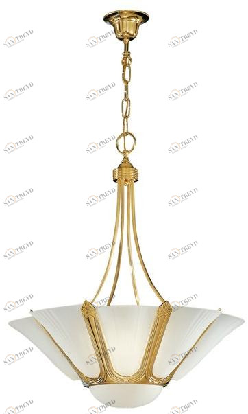 Possoni Illuminazione Люстра из чистого золота с очками Lady 1911/4