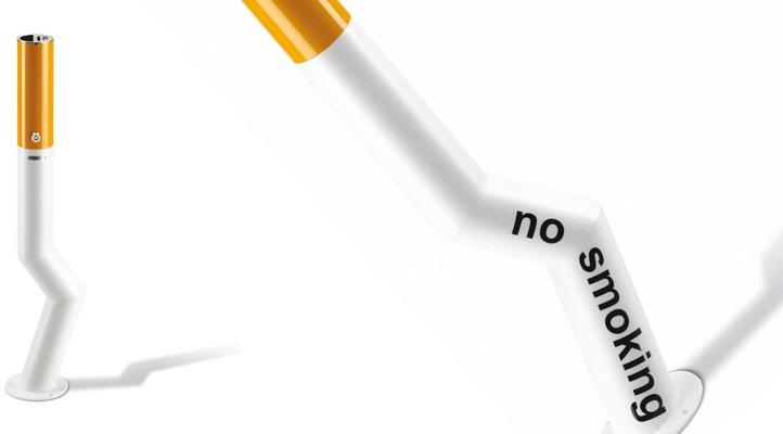 Metalco Стальная пепельница для общественных мест sun-id-1409692 - Вид №1