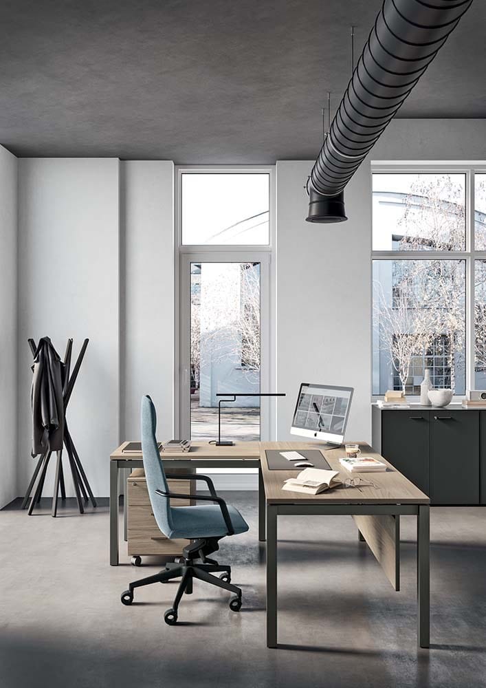 Модульный рабочий стол Quadrifoglio Group дизайн-офис ARCH-00089584 - Вид №3