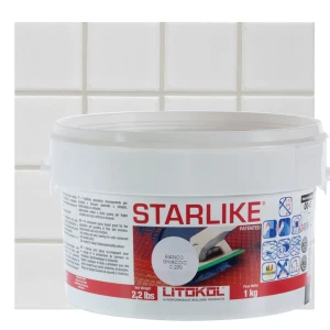 Затирка эпоксидная Litokol Litochrom Starlike C.270 цвет белый 1 кг