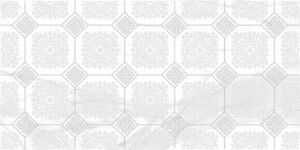 Olimpus Grand Декор белый 25х50