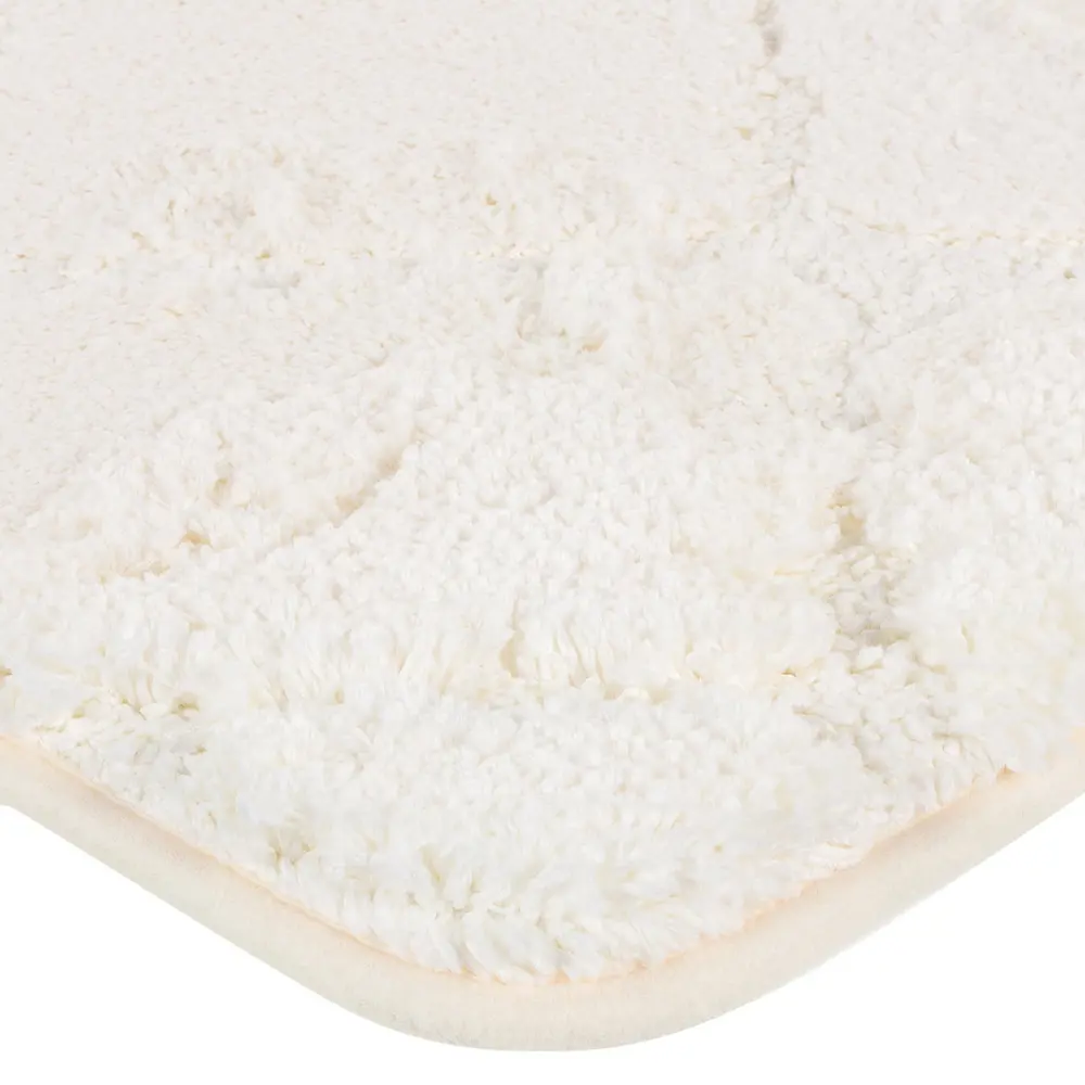 Коврик для ванной комнаты «Quiet» 50х80 см цвет белый Santreyd BSM-21-0217-WHITE STLM-2091272 - Вид №1