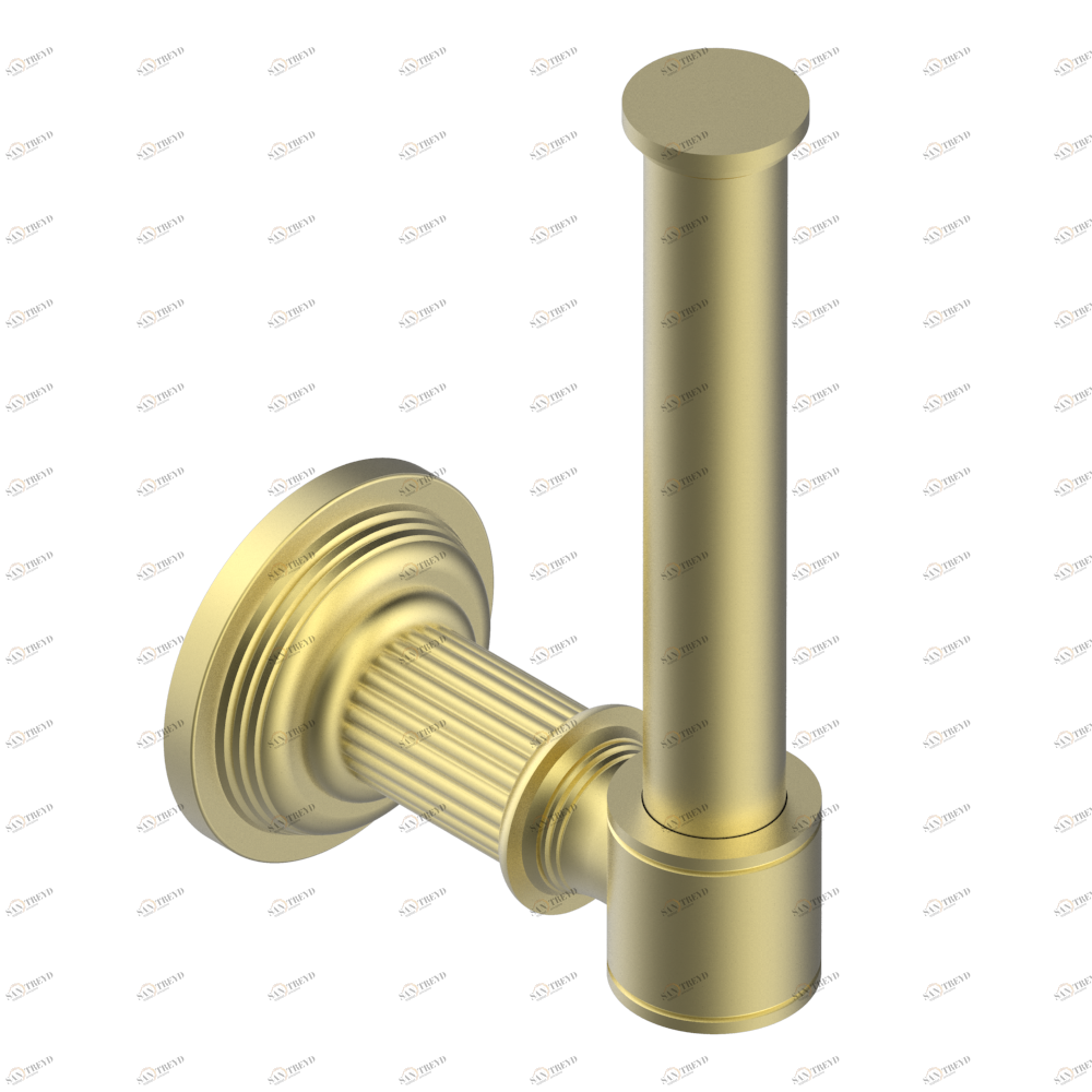 U9S-542 Бумагодержатель настенный резервный Thg-paris Grand central с ручками-рукоятками с белым ониксом Светлое золото U9S-542 CAT.F